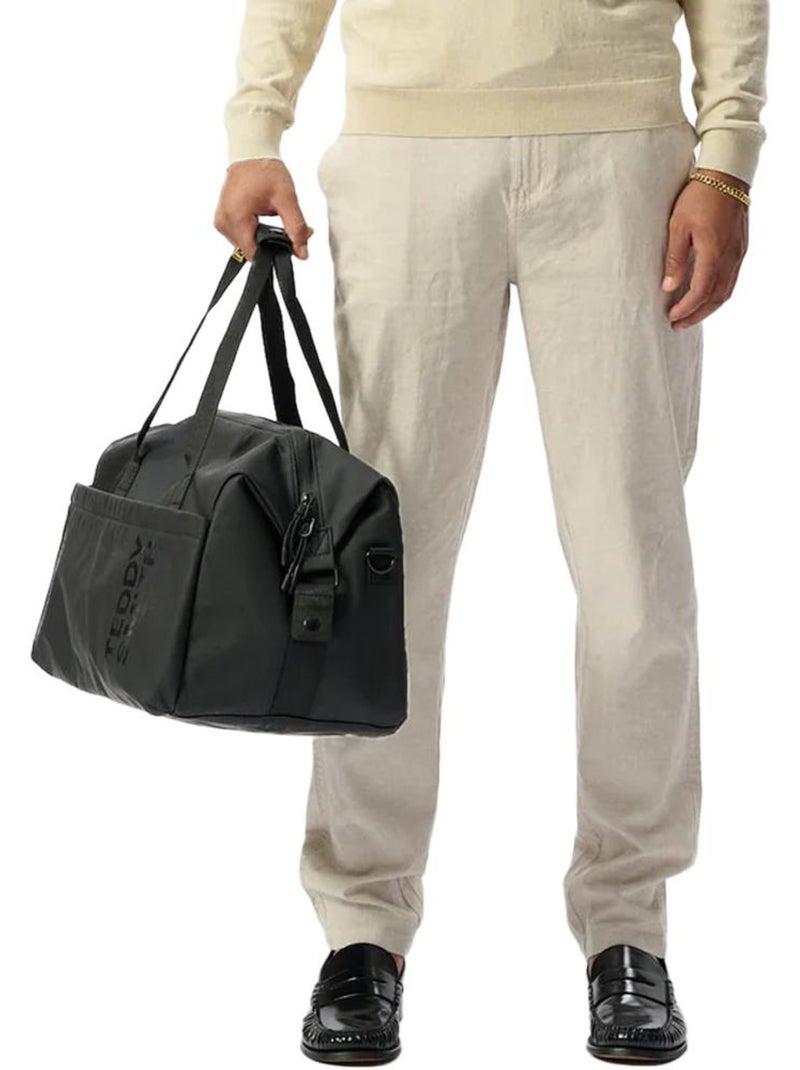 Pantaloni uomo teddy smith lino fluido Beige - Kiabi