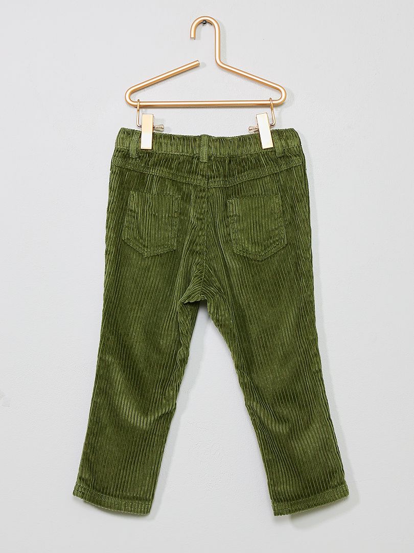 Pantaloni pompa velluto a coste vecchio verde Abbigliamento Abbigliamento unisex bimbi Abbigliamento bebè unisex Pantaloni 