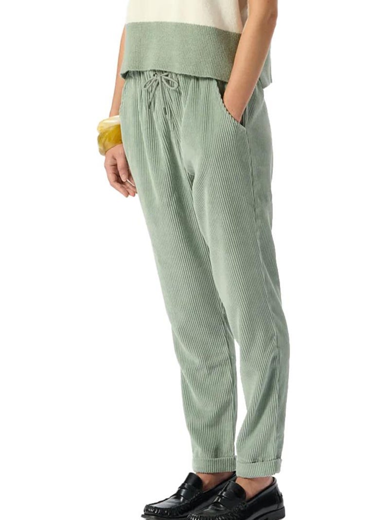 Pantaloni Velluto Donna Teddy Smith - Stile e Comfort Verde - Kiabi