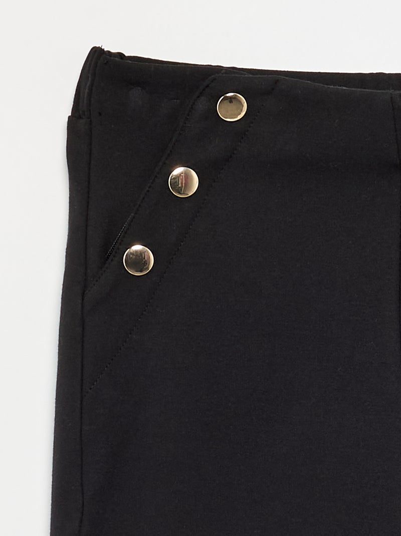 Pantaloni wide fit - collezione facile da indossare Nero - Kiabi