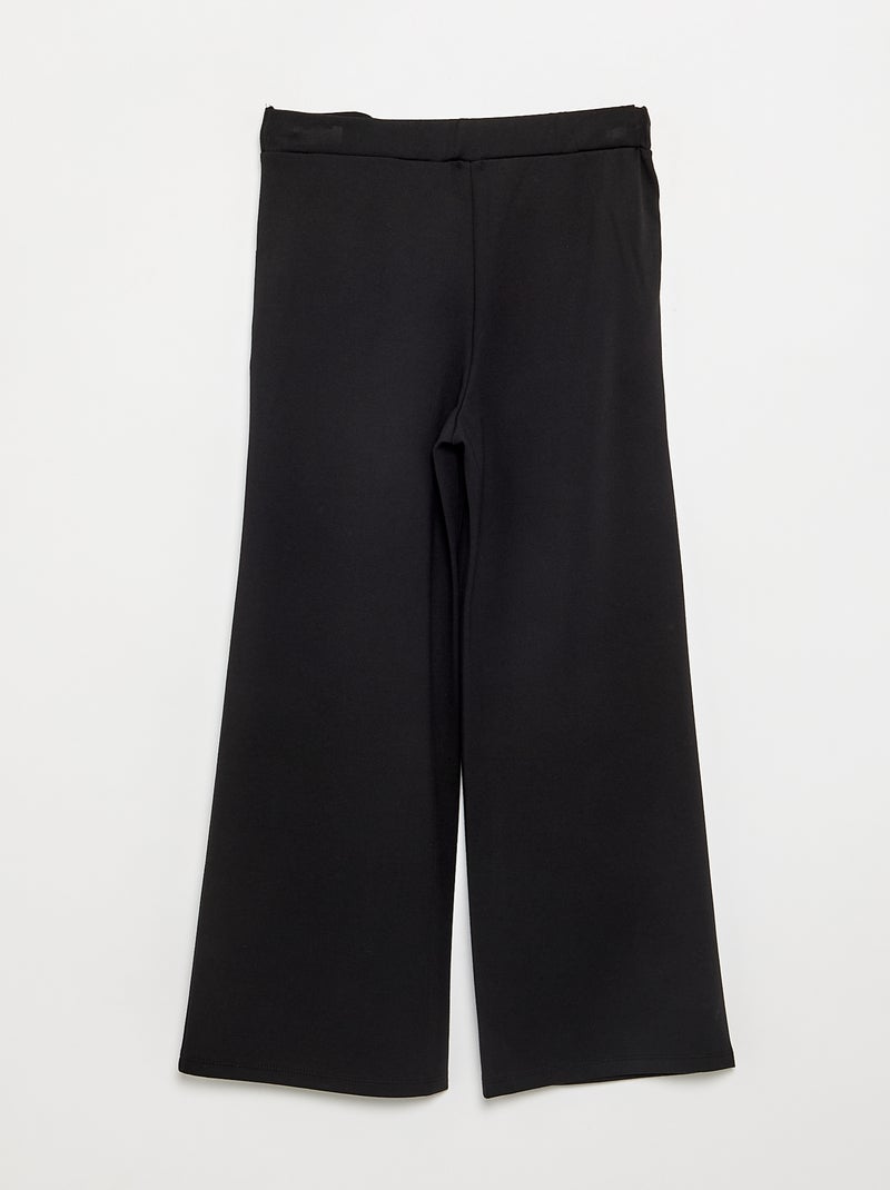 Pantaloni wide fit - collezione facile da indossare Nero - Kiabi