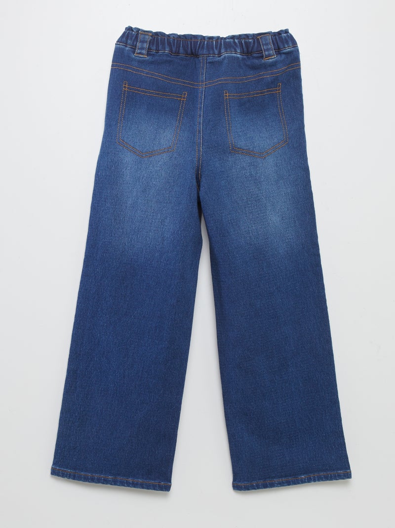 Pantaloni wide leg - collezione "facile da indossare" BLU - Kiabi