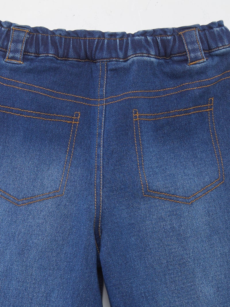 Pantaloni wide leg - collezione "facile da indossare" BLU - Kiabi