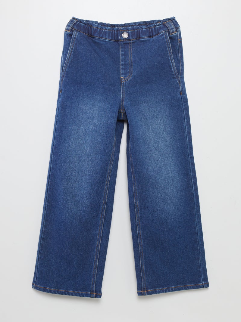 Pantaloni wide leg - collezione facili da indossare BLU - Kiabi