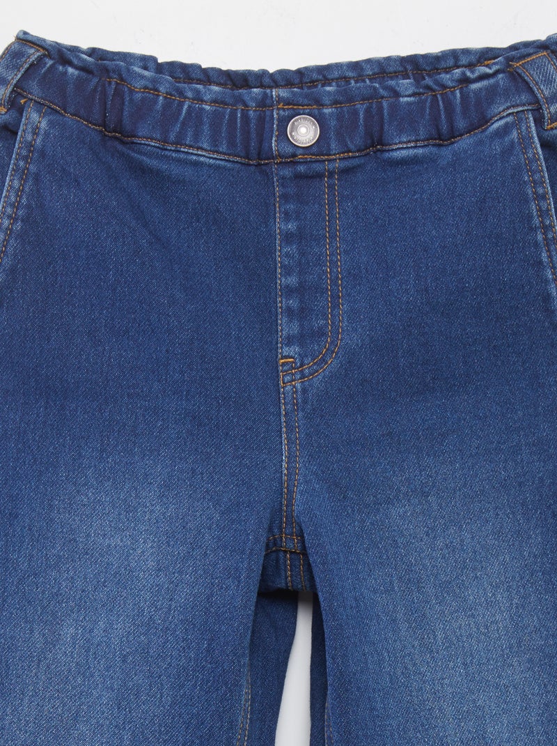 Pantaloni wide leg - collezione facili da indossare BLU - Kiabi