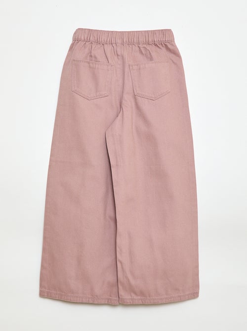 Pantaloni wide leg - Vestibilità più comoda - Kiabi