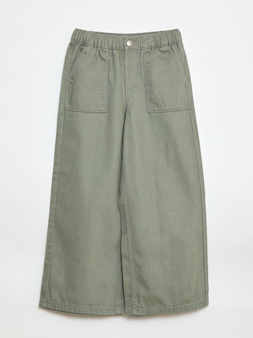 Pantaloni wide leg - Vestibilità più comoda - Kiabi