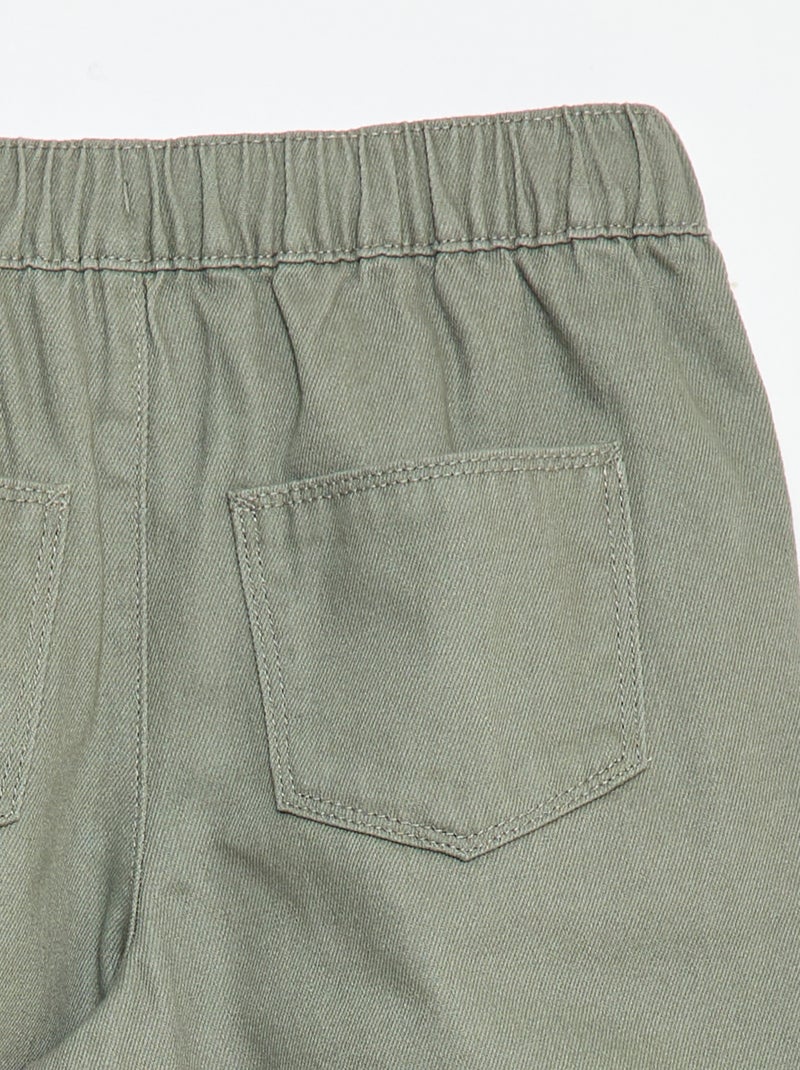 Pantaloni wide leg - Vestibilità più comoda Verde - Kiabi