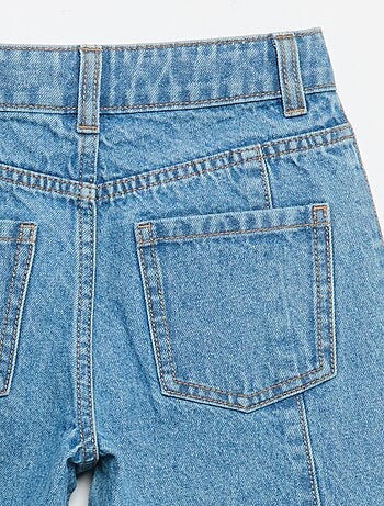 Pantaloni wide leg / a gamba larga con borchie fantasiose