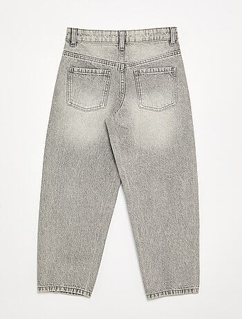 Pantaloni wide leg / a gamba larga con borchie fantasiose
