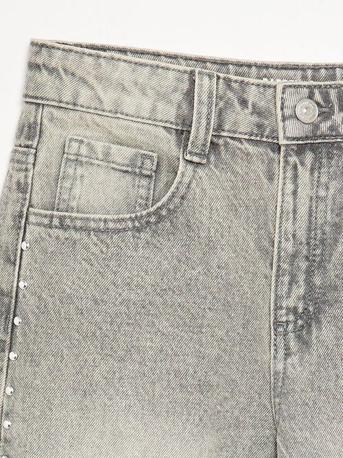 Pantaloni wide leg / a gamba larga con borchie fantasiose - Kiabi Pantaloni wide leg / a gamba larga con borchie fantasiose - Kiabi