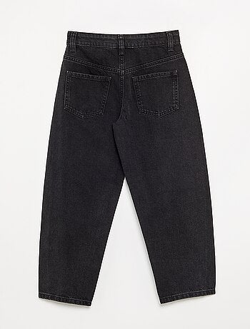 Pantaloni wide leg / a gamba larga con borchie fantasiose
