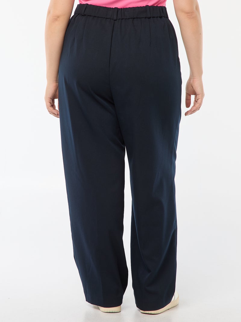 Vero Moda - Mom jeans a vita alta blu