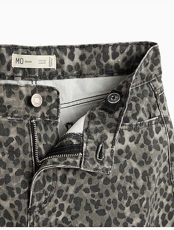 Pantaloni wide leg animalier, MO Fashion