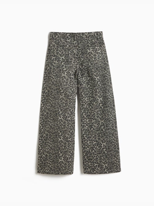 Pantaloni wide leg animalier, MO Fashion - Kiabi Pantaloni wide leg animalier, MO Fashion - Kiabi