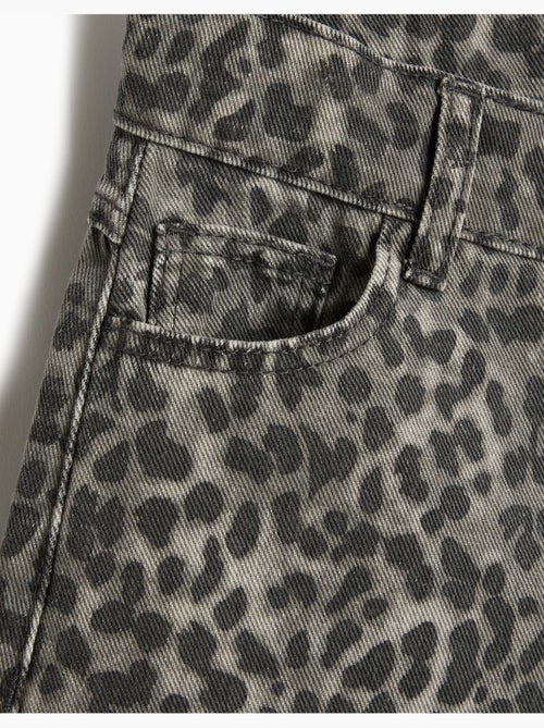 Pantaloni wide leg animalier, MO Fashion - Kiabi Pantaloni wide leg animalier, MO Fashion - Kiabi