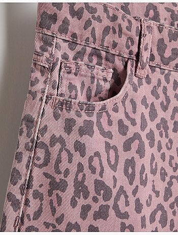 Pantaloni wide leg animalier, MO Fashion