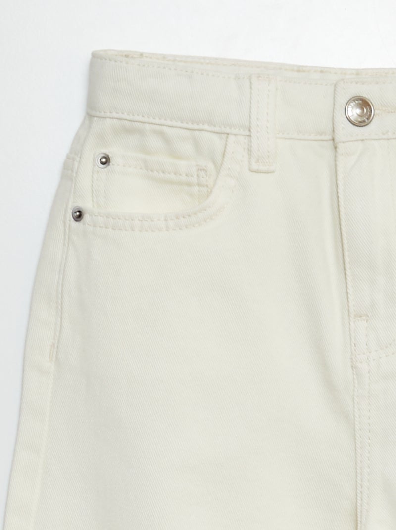 Pantaloni wide leg BIANCO - Kiabi