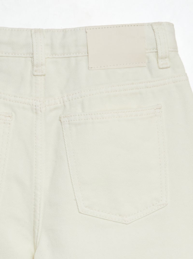 Pantaloni wide leg BIANCO - Kiabi