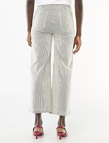 Pantaloni wide leg colorati