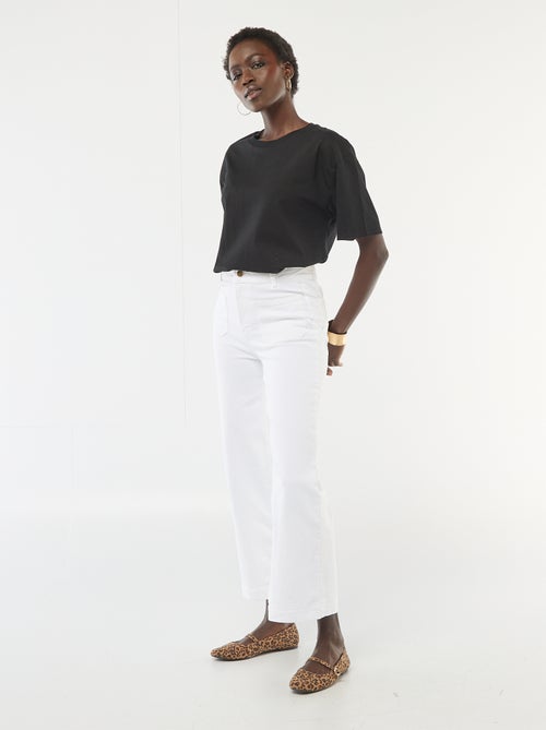 Pantaloni wide leg colorati - Kiabi