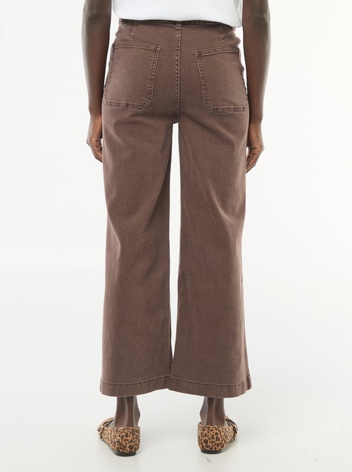 Pantaloni wide leg colorati - Kiabi