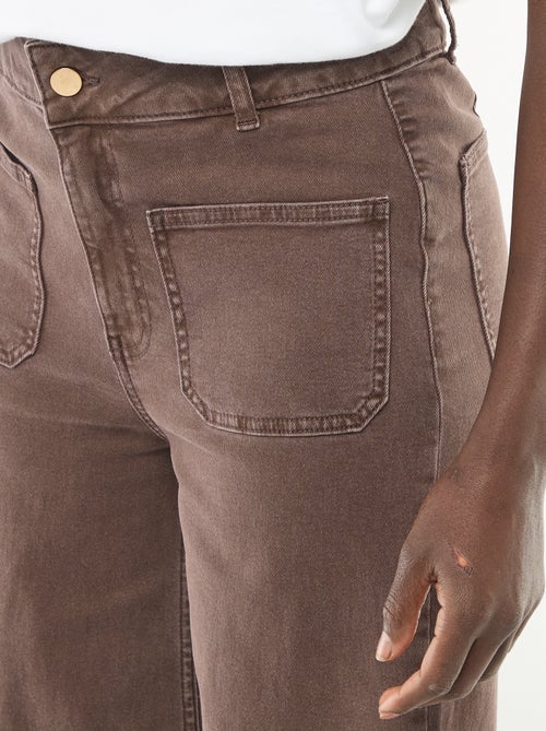 Pantaloni wide leg colorati - Kiabi