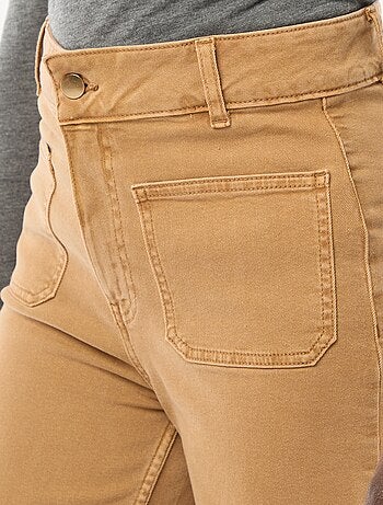 Pantaloni wide leg colorati