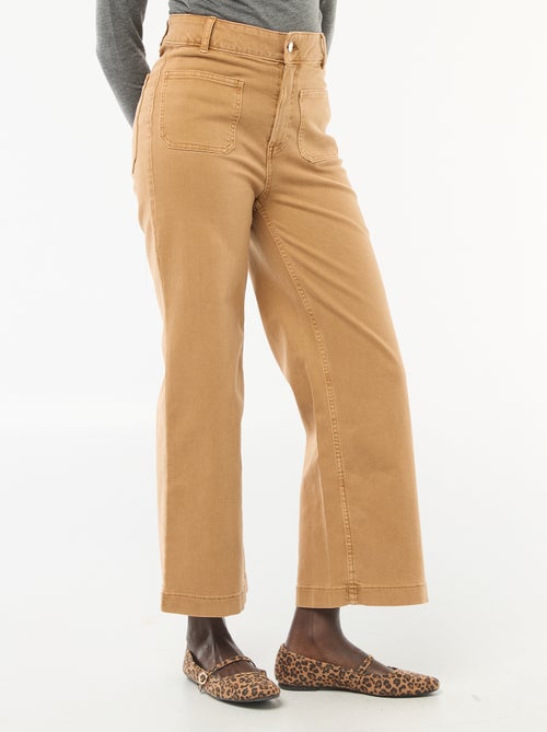 Pantaloni wide leg colorati - Kiabi