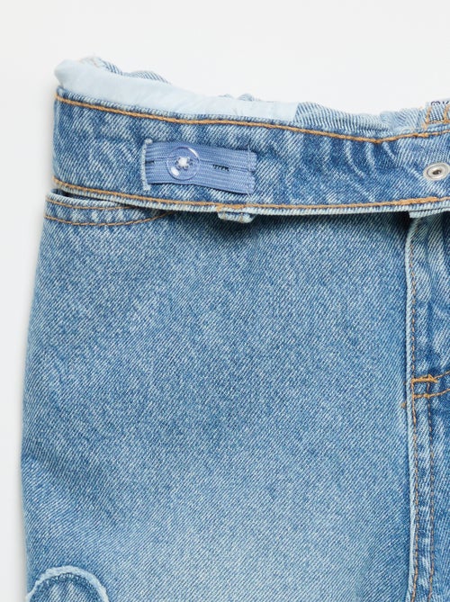 Pantaloni wide leg con ricami - Kiabi Pantaloni wide leg con ricami - Kiabi