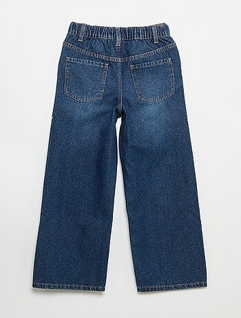 Pantaloni wide leg con ricami