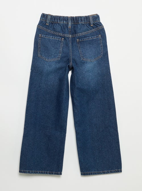 Pantaloni wide leg con ricami - Kiabi Pantaloni wide leg con ricami - Kiabi
