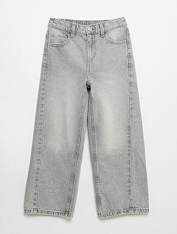 Pantaloni wide leg con ricami