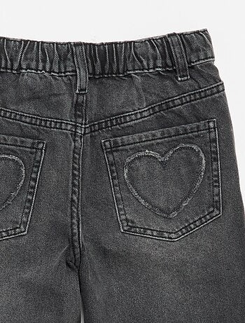 Pantaloni wide leg con ricami