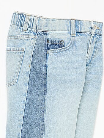 Pantaloni wide leg fit / taglio ampio bicolore