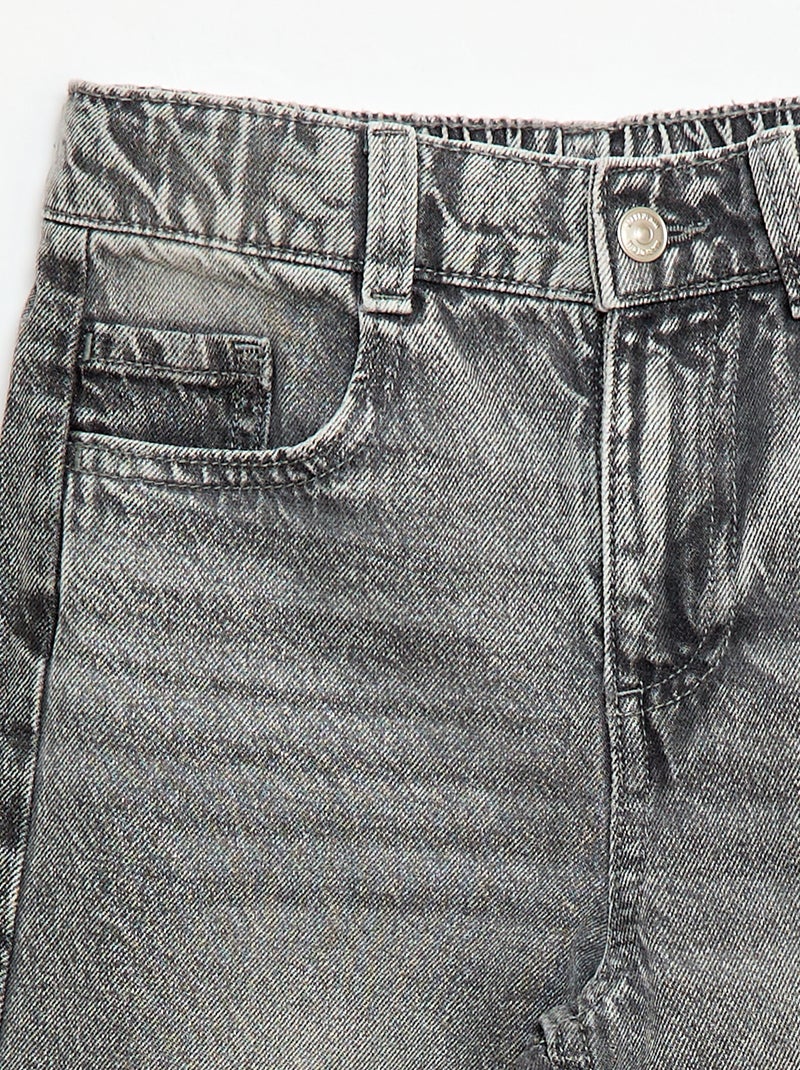 Pantaloni wide leg fit / taglio ampio bicolore Grigio - Kiabi