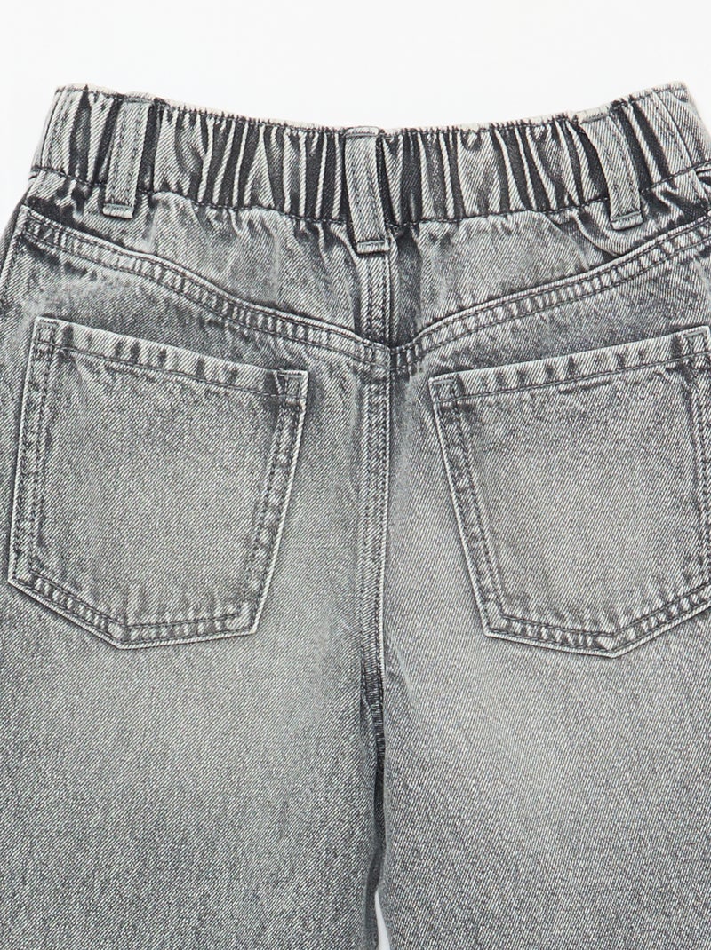 Pantaloni wide leg fit / taglio ampio bicolore Grigio - Kiabi