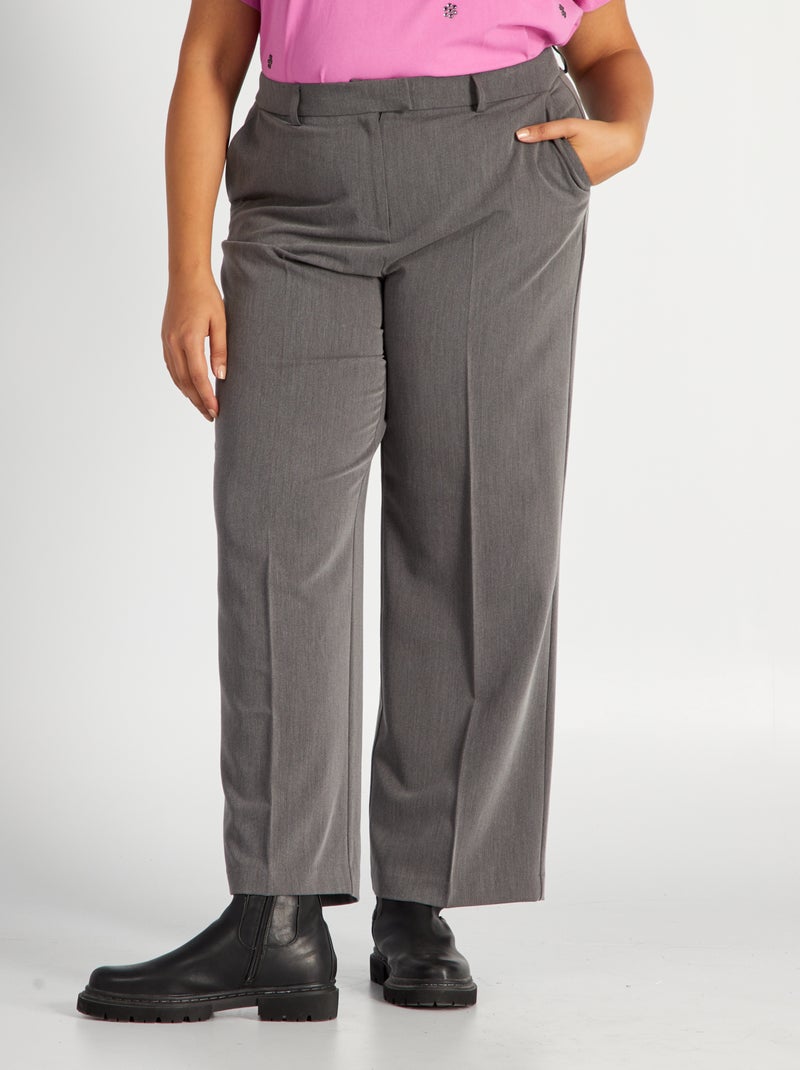 Pantaloni wide leg GRIGIO - Kiabi