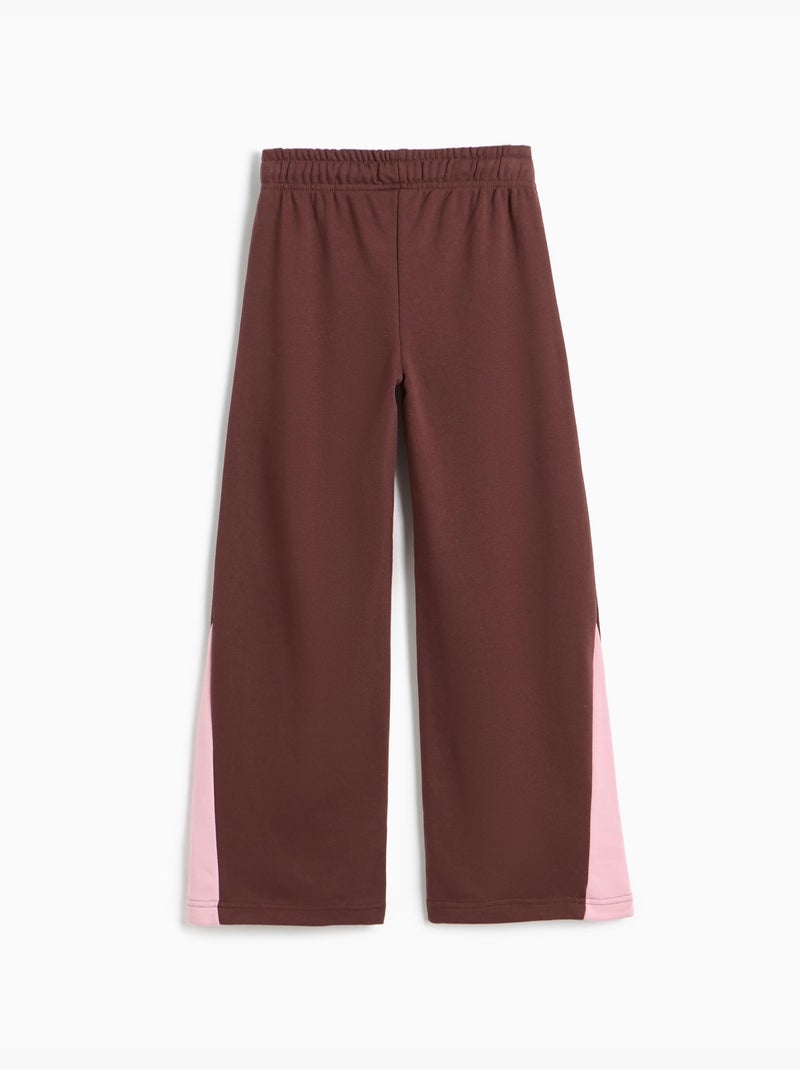 Pantaloni wide leg in felpa, mo fashion Marrone - Kiabi