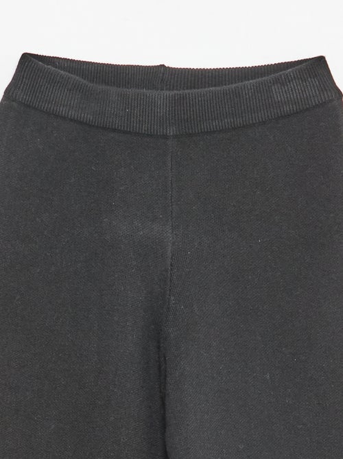 Pantaloni wide leg in maglia - Kiabi