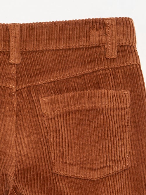 Pantaloni wide leg in velluto a coste - Kiabi Pantaloni wide leg in velluto a coste - Kiabi