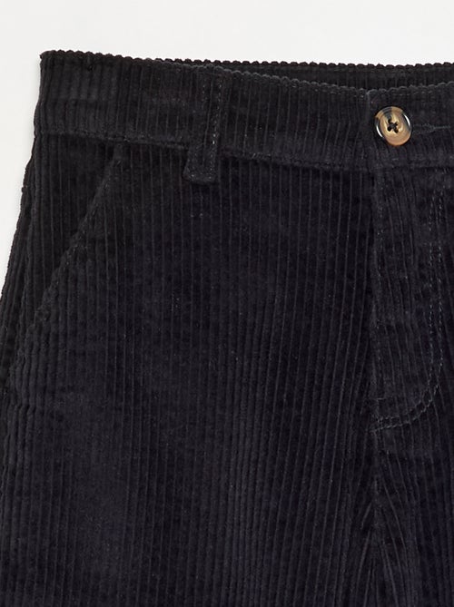 Pantaloni wide leg in velluto a coste - Kiabi Pantaloni wide leg in velluto a coste - Kiabi