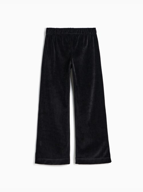 Pantaloni wide leg in velluto, mo fashion - Kiabi
