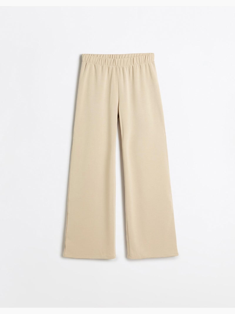 Pantaloni wide leg, MO Fashion Beige - Kiabi
