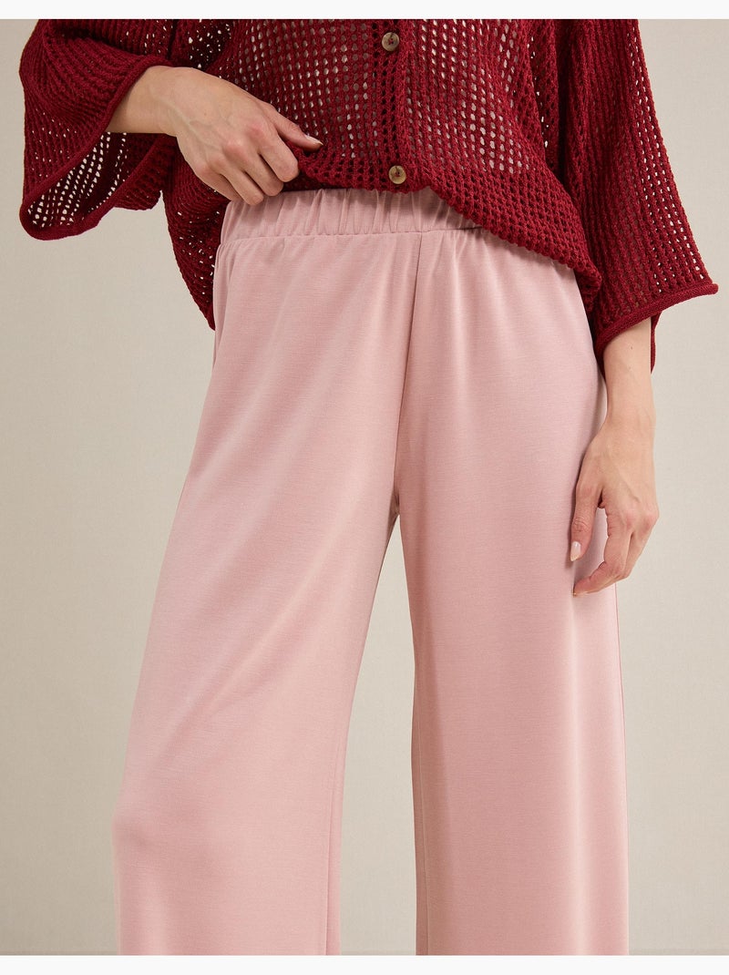 Pantaloni wide leg, MO Fashion Rosa - Kiabi