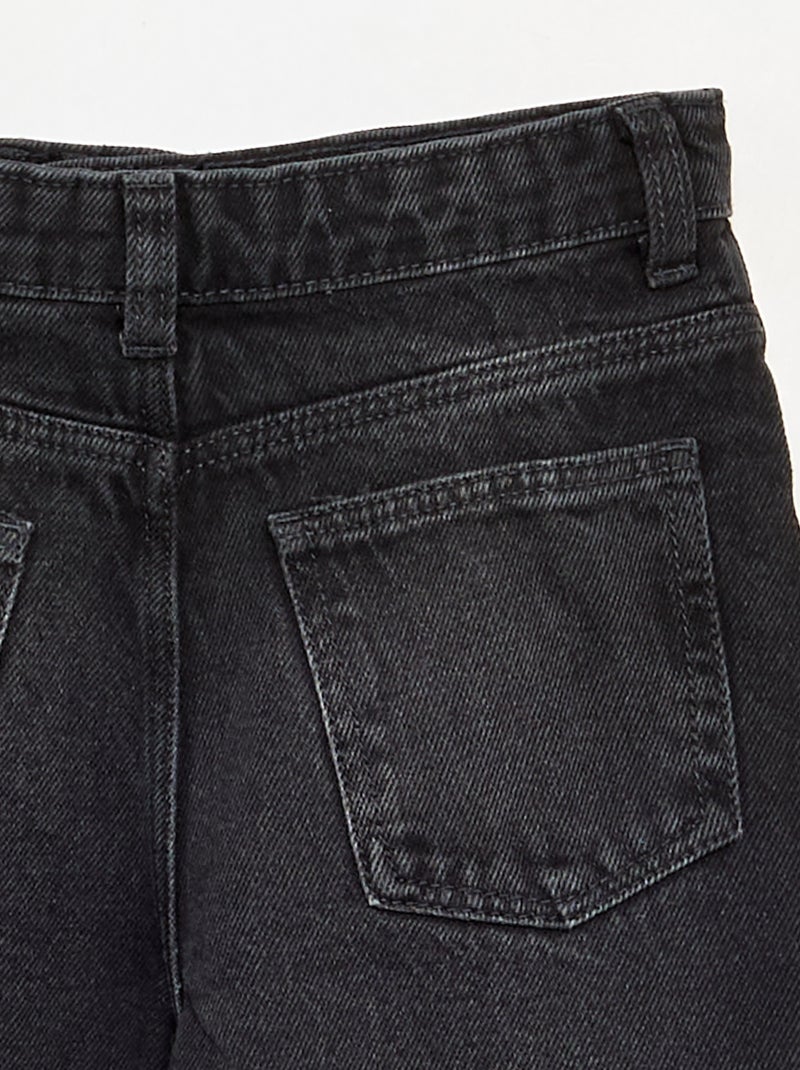 Pantaloni wide leg Nero - Kiabi
