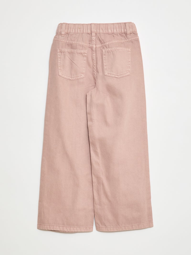 Pantaloni wide leg Rosa - Kiabi