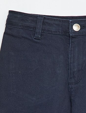 Pantaloni wide leg senza tasche davanti