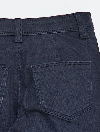 Pantaloni wide leg senza tasche davanti