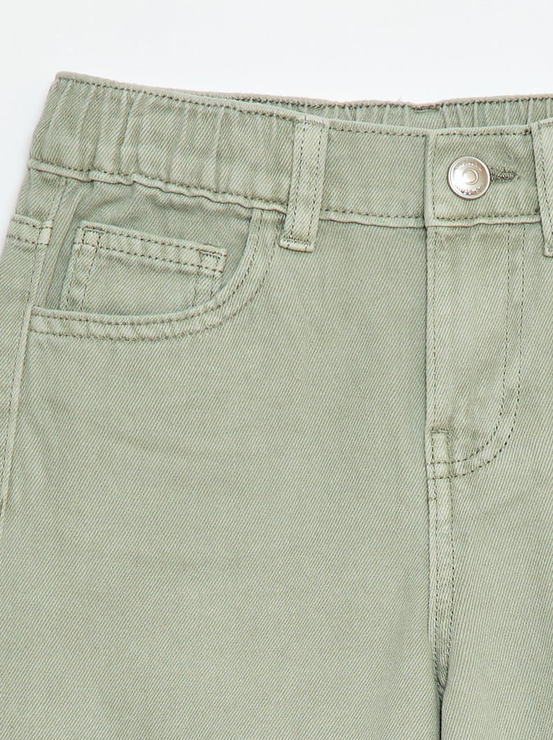 Pantaloni wide leg Verde - Kiabi